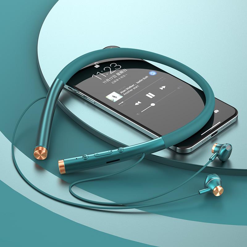 Sports Wireless High-power Bluetooth Headset Neck-hanging Universal