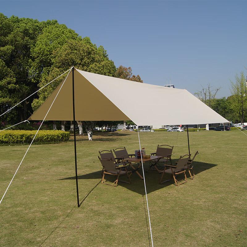 Upgraded Square Oxford Cloth Sunshade Canopy