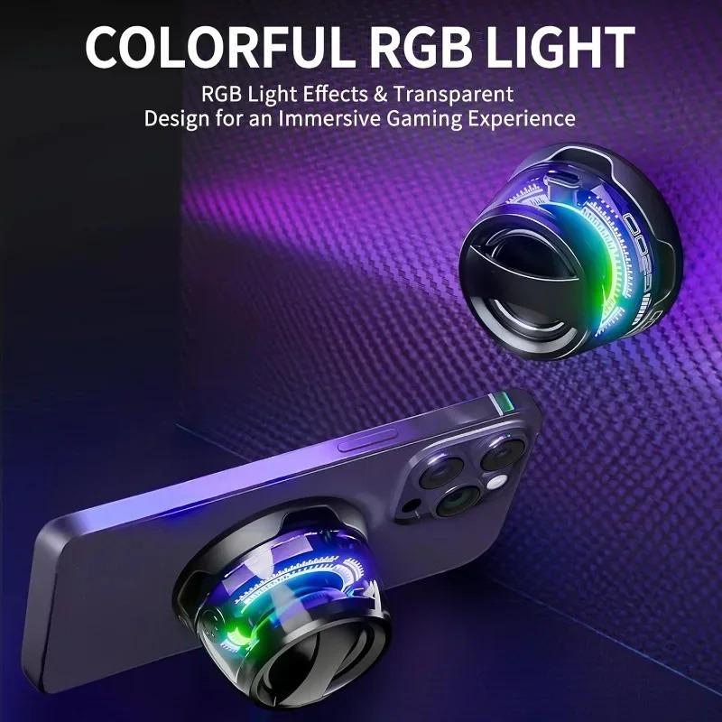 MagSafe Bluetooth Speaker G200 Mini 360° RGB Gradient BT5.3 Strong Magnet Sound Box for IPhone Car Gym Metal Surface Use