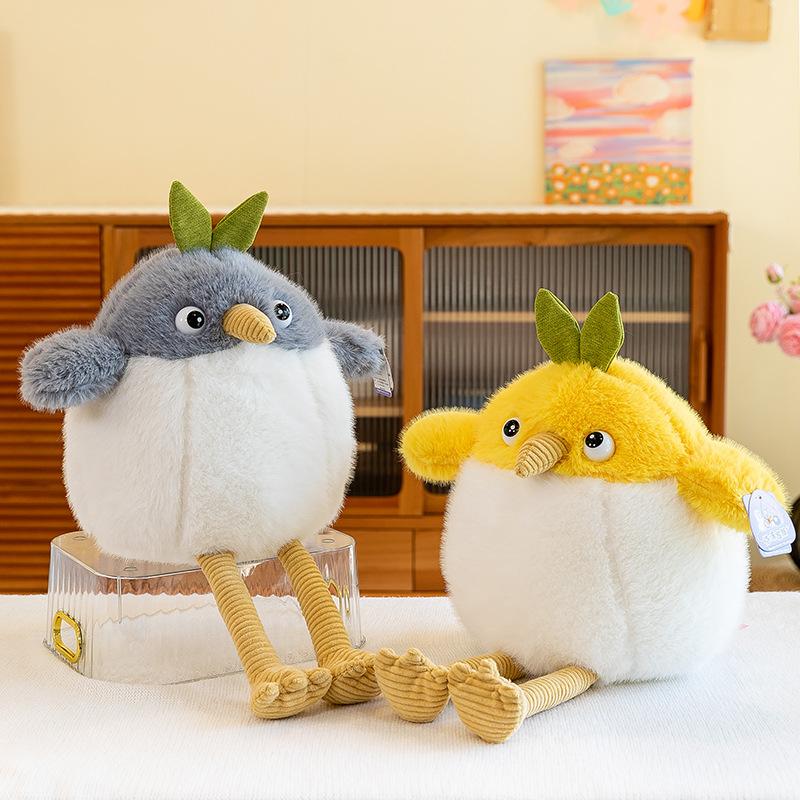 Creative Cute Little Birdie Doll Doll 8 Inch Machine Doll Wedding Throwing Small Gift Plush Toy