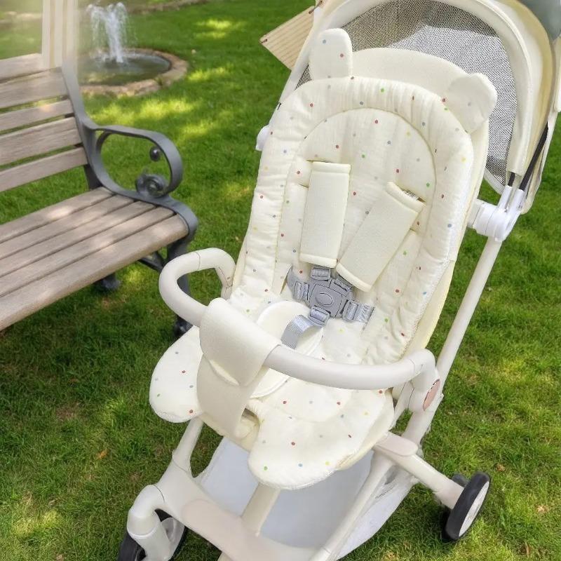Baby Stroller Seat Cushion Soft Mattress Kids Pushchair Car Mat Stroller Accessories Baby Stroller Cushion