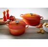 Чугунная жаровня Le Creuset Signature круглая 20 см духовка красная 2,4 л (21177200902430)