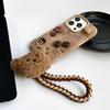 Brown Three-dimensional Biscuit Bear for IPhone14/15promax for Apple 16 Mobile Phone Case Niche 12 New Style 13p