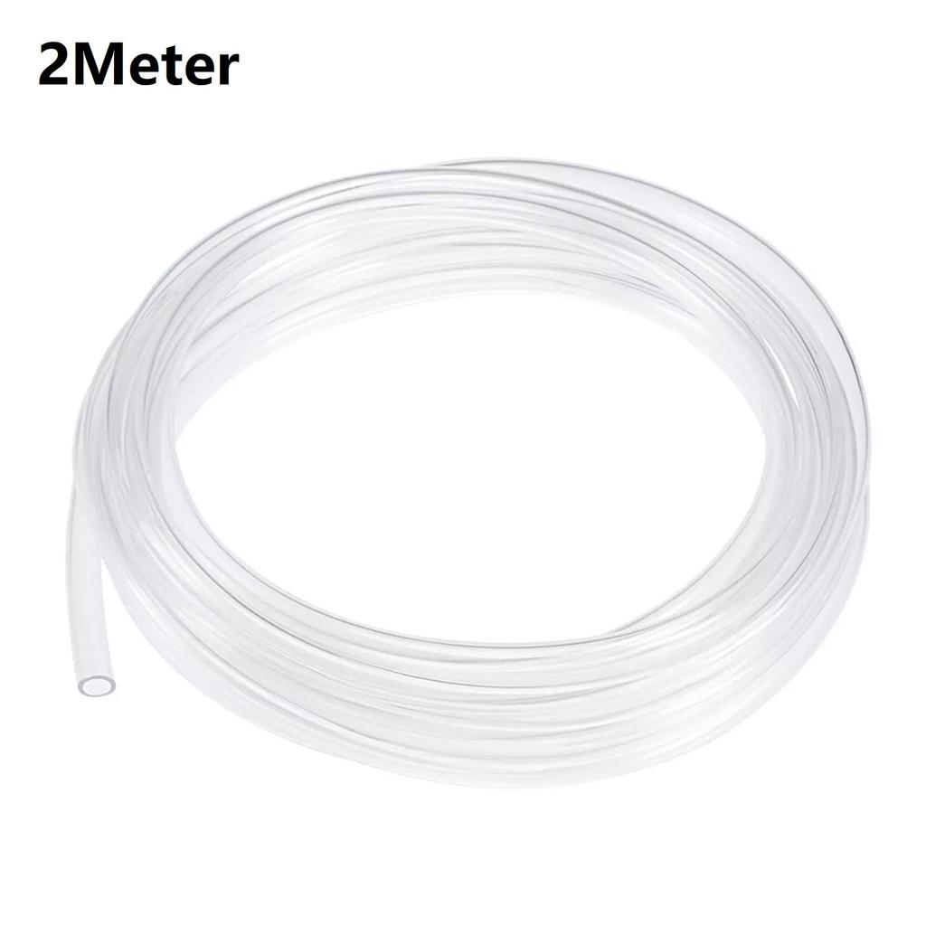 Transparent Silicone Rubber Tube 1M Length Suitable for High Pressure Applications and Electrical Insulation 2x4 Mm