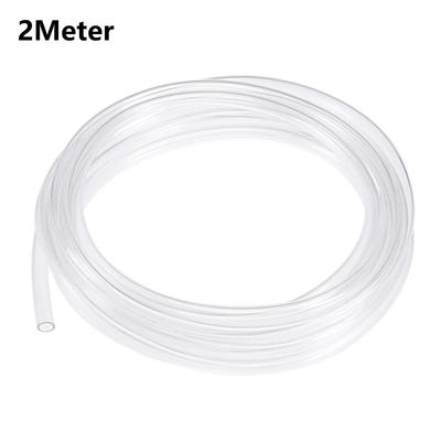 1/2/3/4/5M Transparent Plastic Hoses High Quality Water Pump Tube 2*4mm Silicone Tube Waterproof Clear Plastic Tube Connector