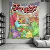 The Fungies Pattern Home Decor Tapestry, Wall Hanging, Decorative RV Wall Cloth.MGT0918624