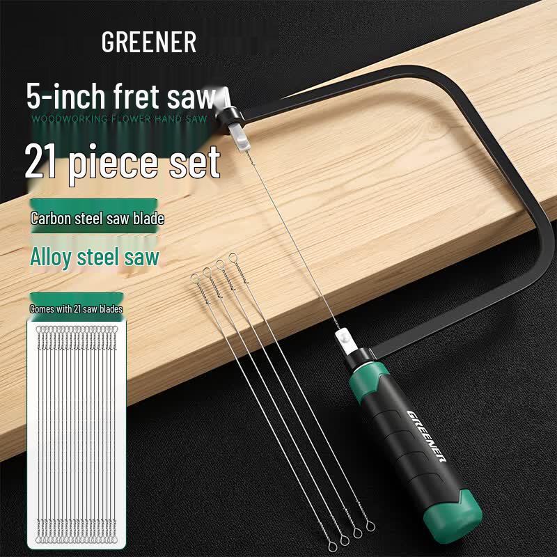 Greener Woodworking Steel Wire Fretsaw Kit