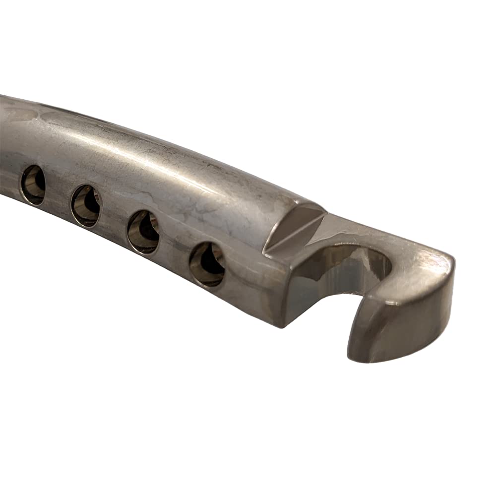 GOTOH GE101A RELIC Aluminum Stop Tailpiece Relic Nickel