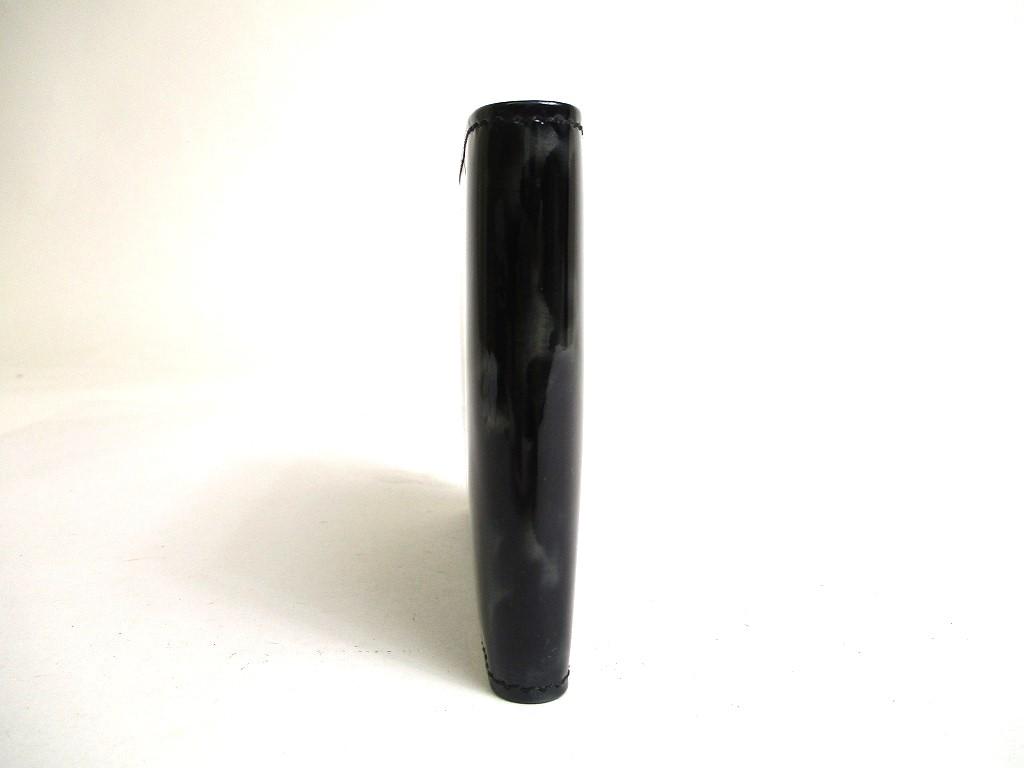 Authentic Jimmy Choo Black Patent Leather Bifold Bill Wallet Card Holder #a515  Refurbished