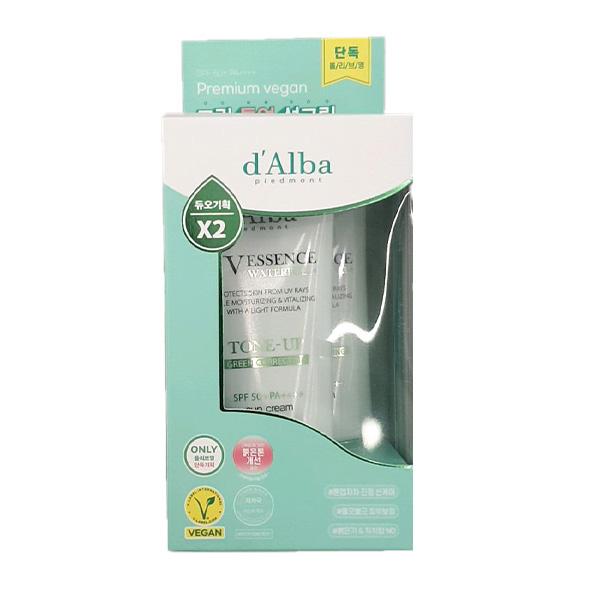 dAlba Clean Tea Tree Liposo Tone-up Sun Cream Green 50ml x 2P One thing