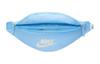 Men's Bag Nike Heritage Nylon Fanny Pack Unisex Aquarius Blue Crew Canvas