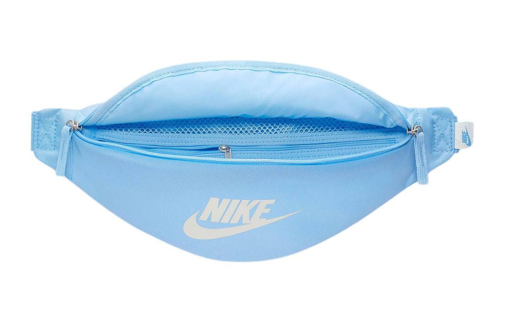Men's Bag Nike Heritage Nylon Fanny Pack Unisex Aquarius Blue Crew Canvas