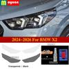 2024-2026 Per BMW X2 M35I Protezione Fari Auto Pellicola per Auto Fari Anteriori Nero Trasparente TPU Adesivo Esterno Accessori Auto