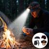 Rechargeable LED Mining Headlamp Long Runtime Hard Hat Clip Mining Lamp  Cycling