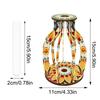 Single Flower Vase Gem Paintings Set Handmade Wooden Colorful Desktop Ornaments for Adults Holiday Art Crafts Home