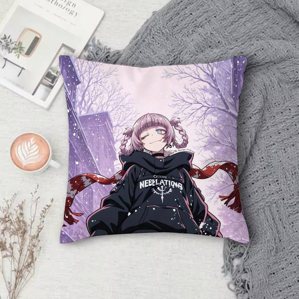 

CCall of the Nightt Doublesided Printed Square Pillow Cover Decorative Cushion Cover for Sofa Bedroom Bedside 30X30cm