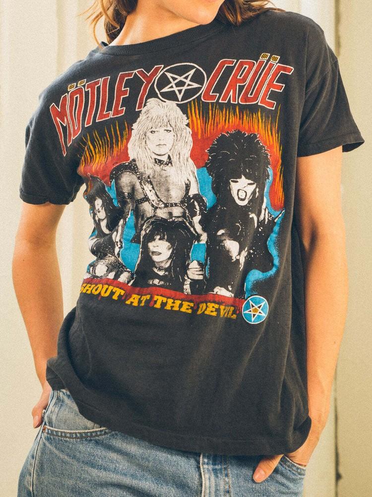 

Motley Crue Shout at the Devil Cotton Black Unisex S-5XL VM9234 Unisex T-Shirt XL