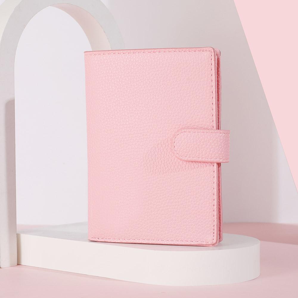 Pánská a dámská PU kožená peněženka cestovní peněženka na pas více přihrádek na karty držák na kreditní karty peněženka cestovní doplňky