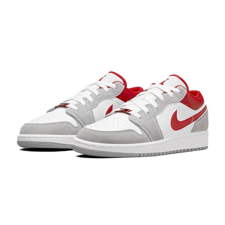 Jordan 1 Low SE Smoke Grey Gym Red GS DM0589-016