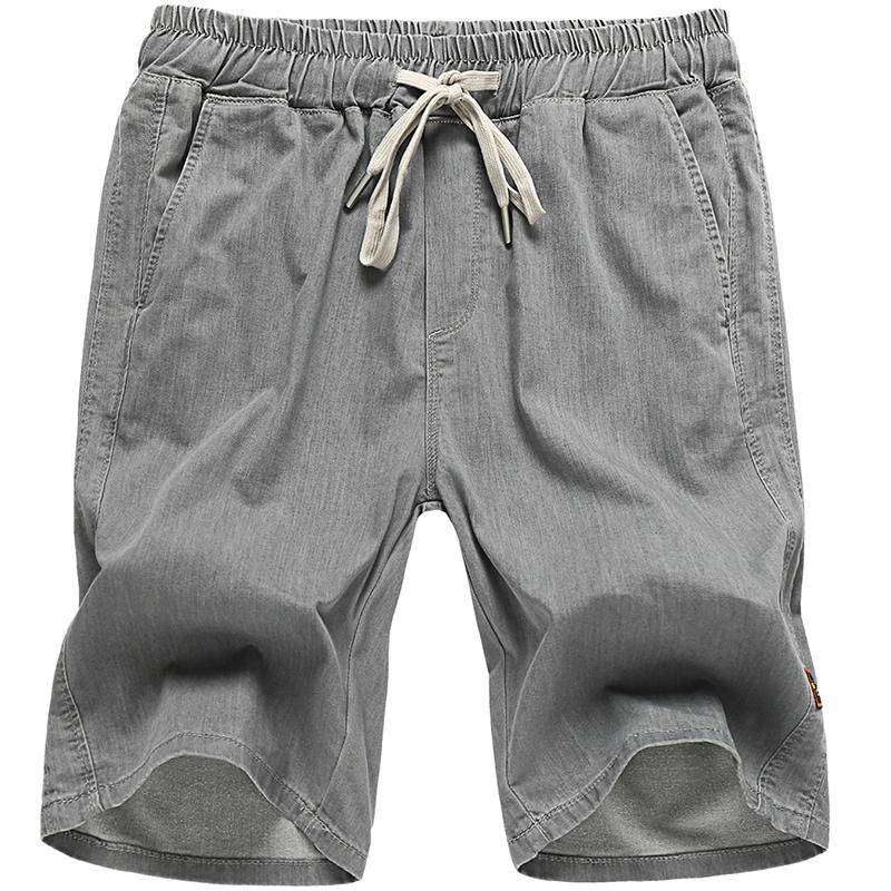 Летние мужские короткие джинсы — фото 3