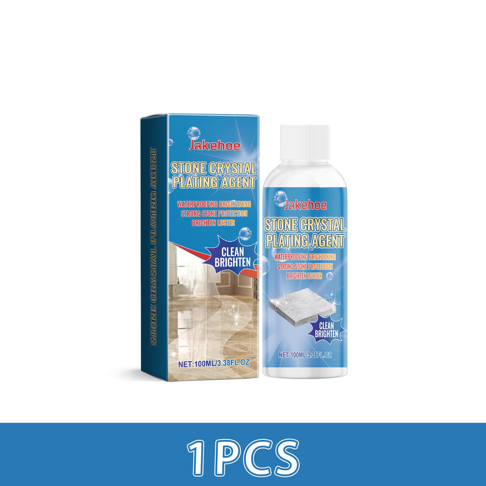 

Jakehoe Tile Cleaner Kitchen Marble Tile Countertop Scratch Repair Decontamination Polishing Curing Brightening Restore Gloss 1pcs