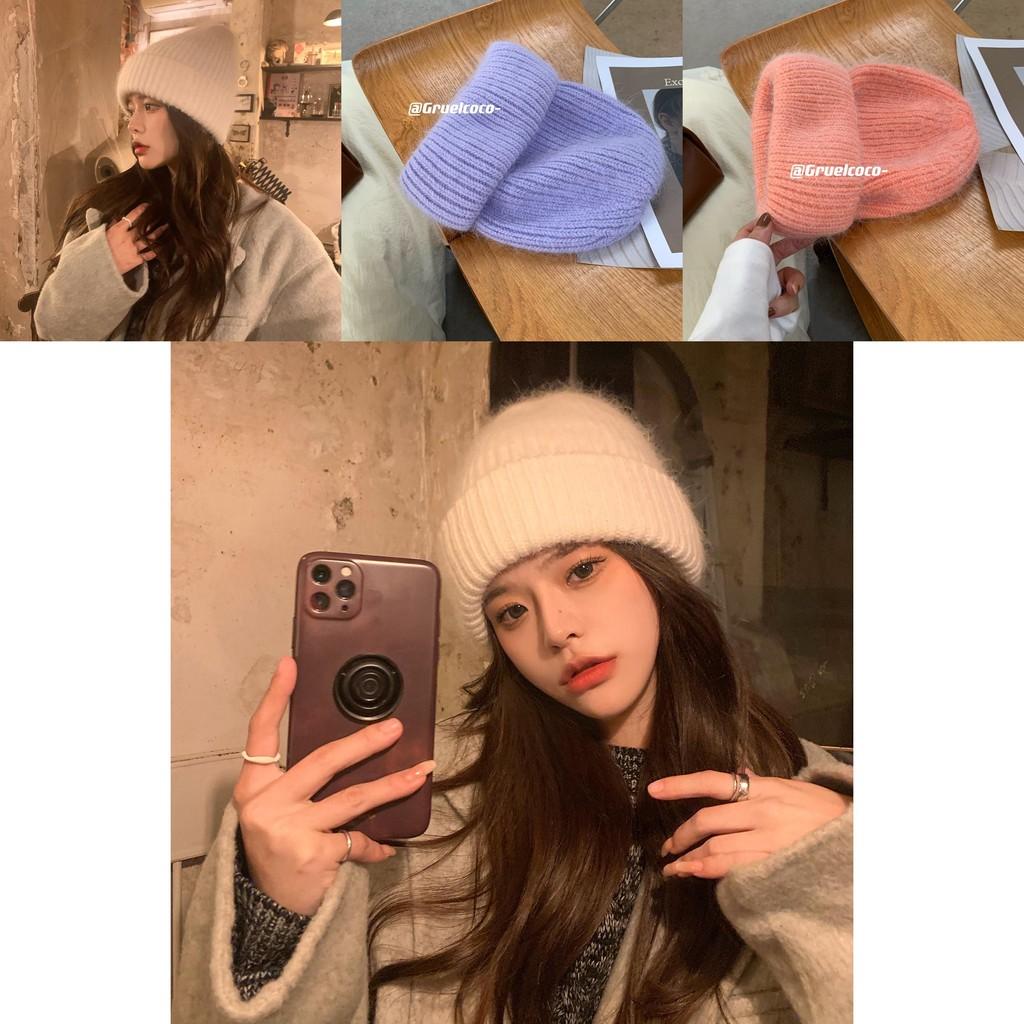 Warm Acrylic Knit Hat For Women In Chic Winter Fashion Versatile Design