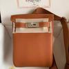 H Home Head Layer Cowhide Togo Lychee Pattern Chest Bag 26 Steel Hardware Men's Women's Universal Leather Waist Diagonal Shoulder