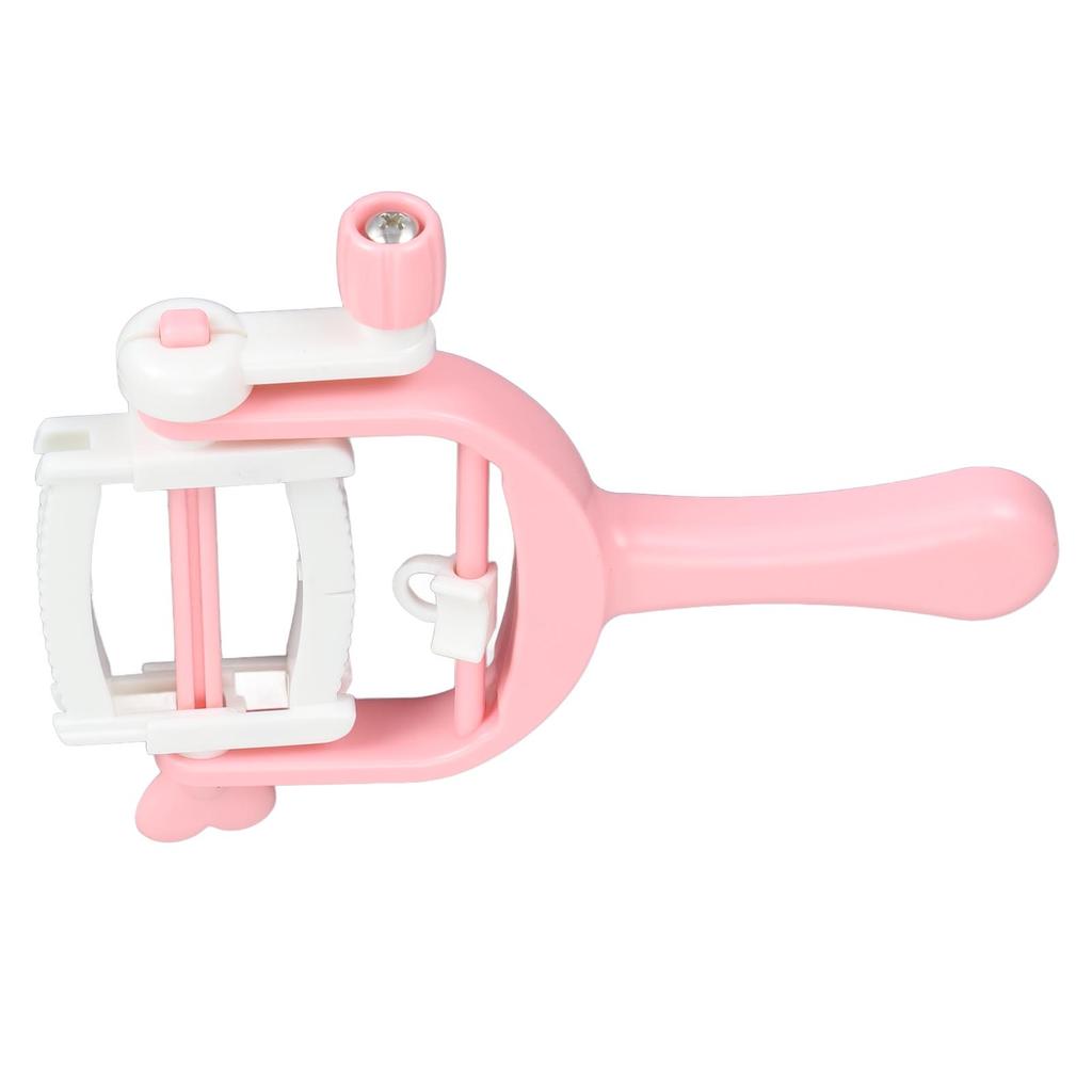 Produs de ciucuri mic, portabil, portabil, care economisește timp, pentru bricolaj, fire de lână, artizanat, roz