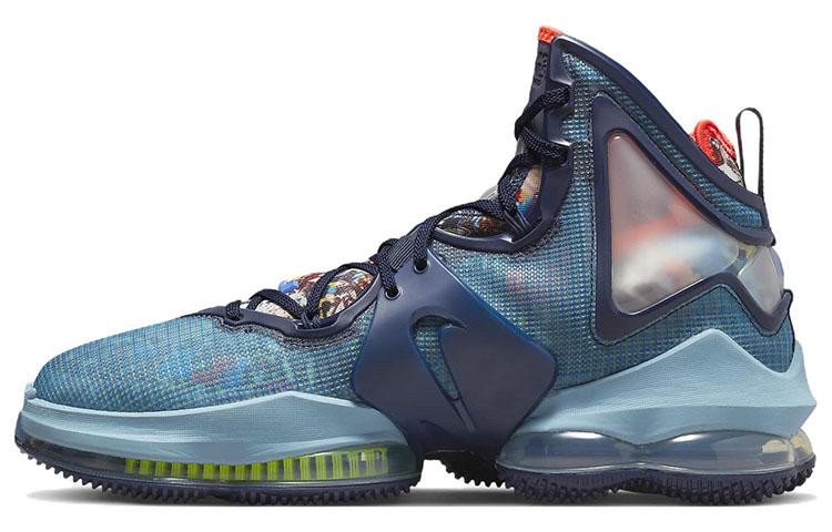 Nike LeBron 19  Fast Food Dutch Blue  CZ0203-400 38.5