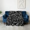 Decke Super Warm V-Volcom-ES Bequem Mode Plüsch Überwurf Kind Zuhause Sofa Schlafzimmer Marke Geschenk
