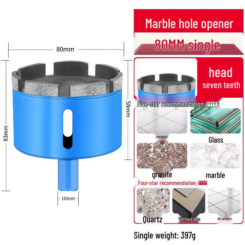 Diamant-beschichteter Lochbohrer für Marmor, Keramik, Glas und Feinsteinzeug