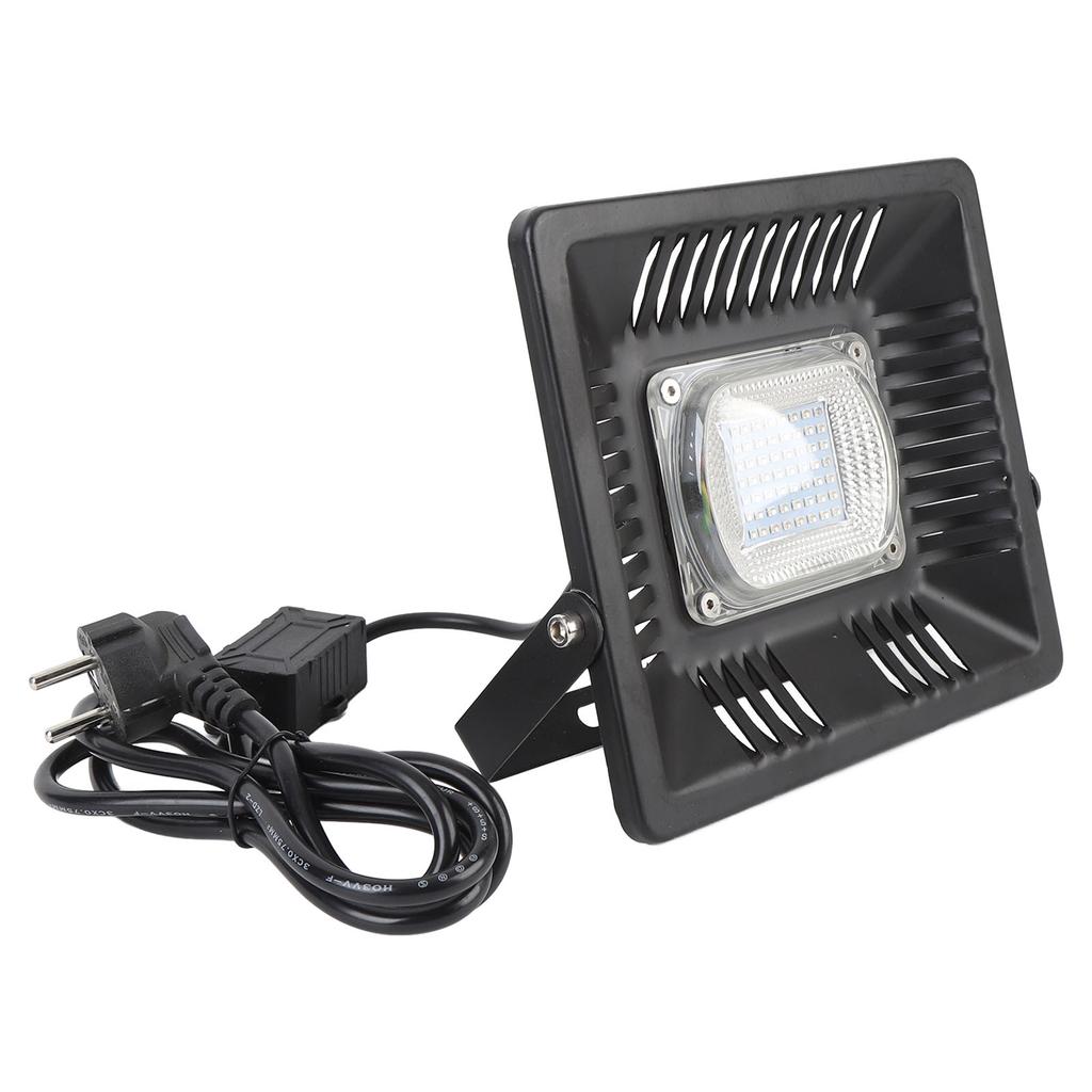 Violet LED Black Light Aluminum Alloy 50W 385 to 400nm IP65 Waterproofing Blacklight Flood Light for Party   Bar