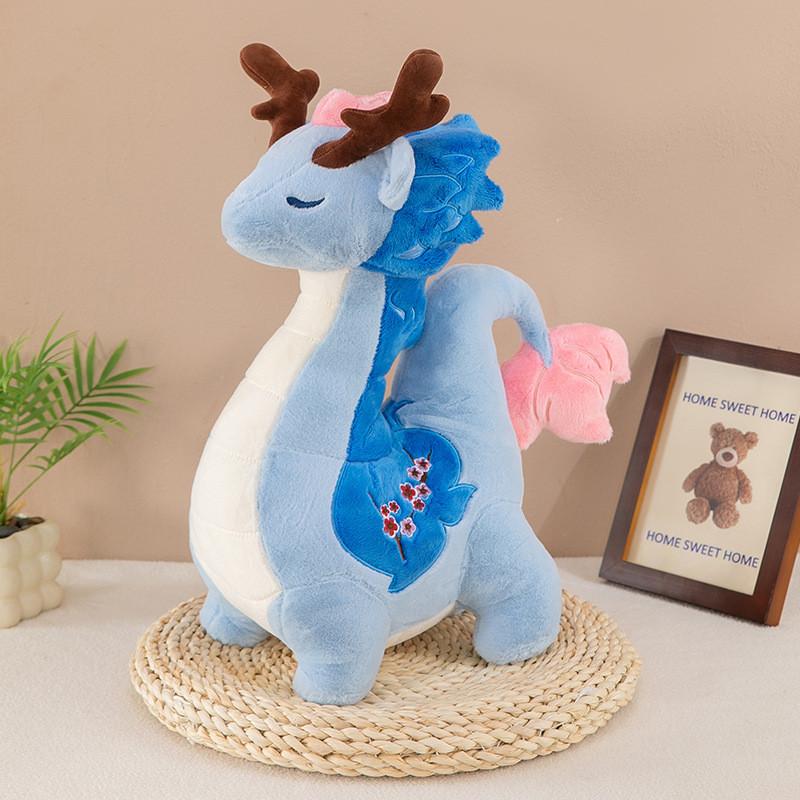 Four Seasons Simulation Dragon Plush Doll Mascot Soft Doll Child Gift Festival