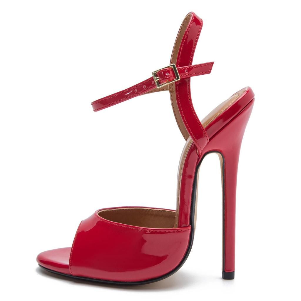 Mclugiirl 11cm-15cm Sandali Scarpe da Donna Bocca di Pesce Sexy da Donna da Uomo Sandali da Festa da Nightclub Finti Mamma Tacchi Alti Tacco ZQJ