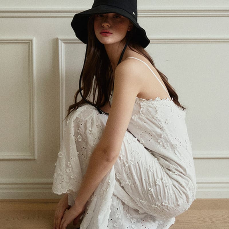 Fairy Linen medium bucket hat_3color