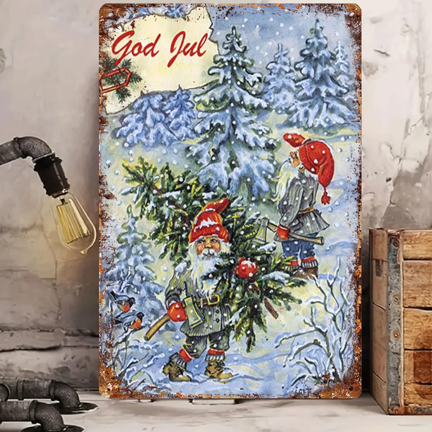 

Vintage Metal Wall Sign 20x30 cm Retro Home Decor Bar Pub Garage