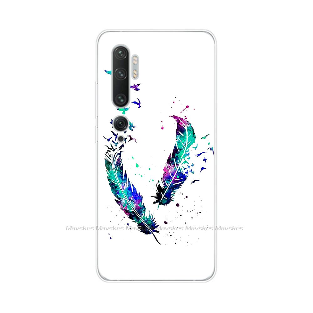 Case for Xiaomi Mi Note 10 Pro Case Soft TPU Silicon Cover for Xiomi Mi Note 10 Note10 Pro Case Coque Bumper Shockproof Shell