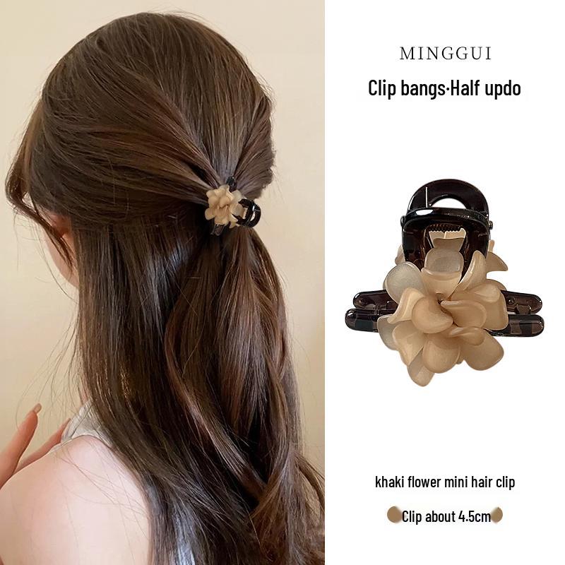 Clips de Păr cu Perle de Vară pentru Femei 2025: Nou Accesoriu Mic pentru Părul din Frunte, Semi-Prins