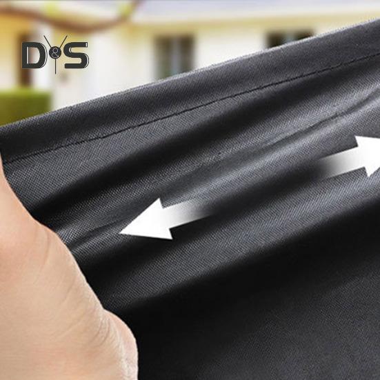Odolný kryt grilu na grilovanie s upevňovacími páskami Vodotesný a odolný voči UV žiareniu v každom počasí Ochranný kryt krytu plynového grilu