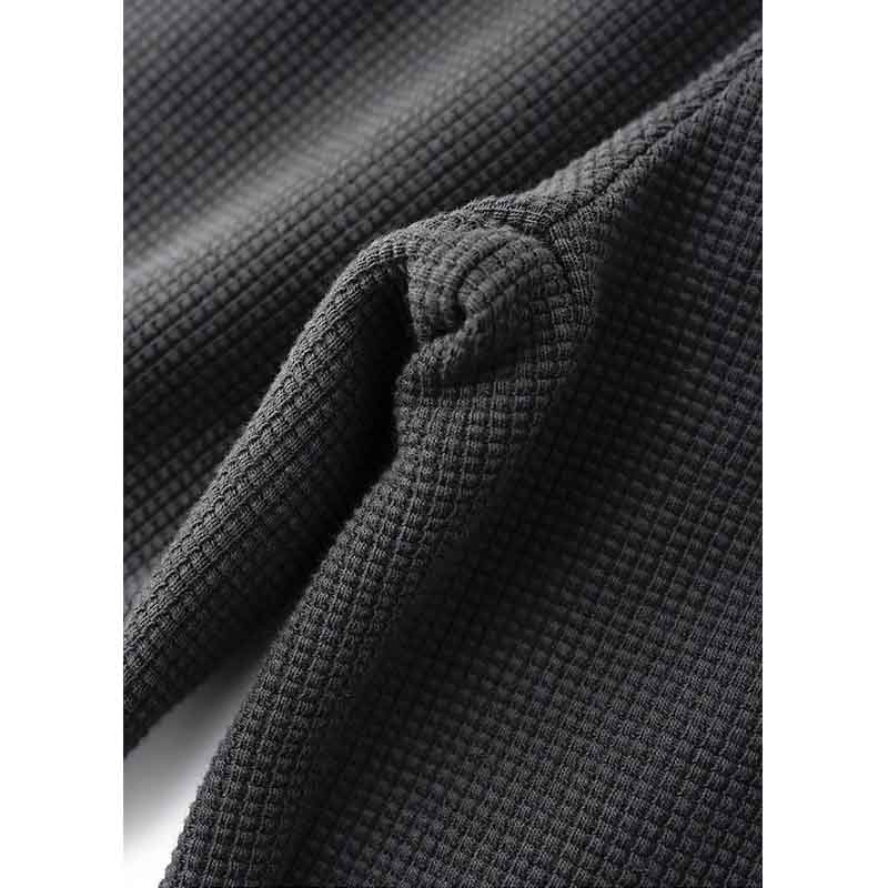 Fashion Street Trend Versatile Loose Waffle Sports Casual Pants Spring Autumn Men Elastic Waist Business Straight Trousers 2024