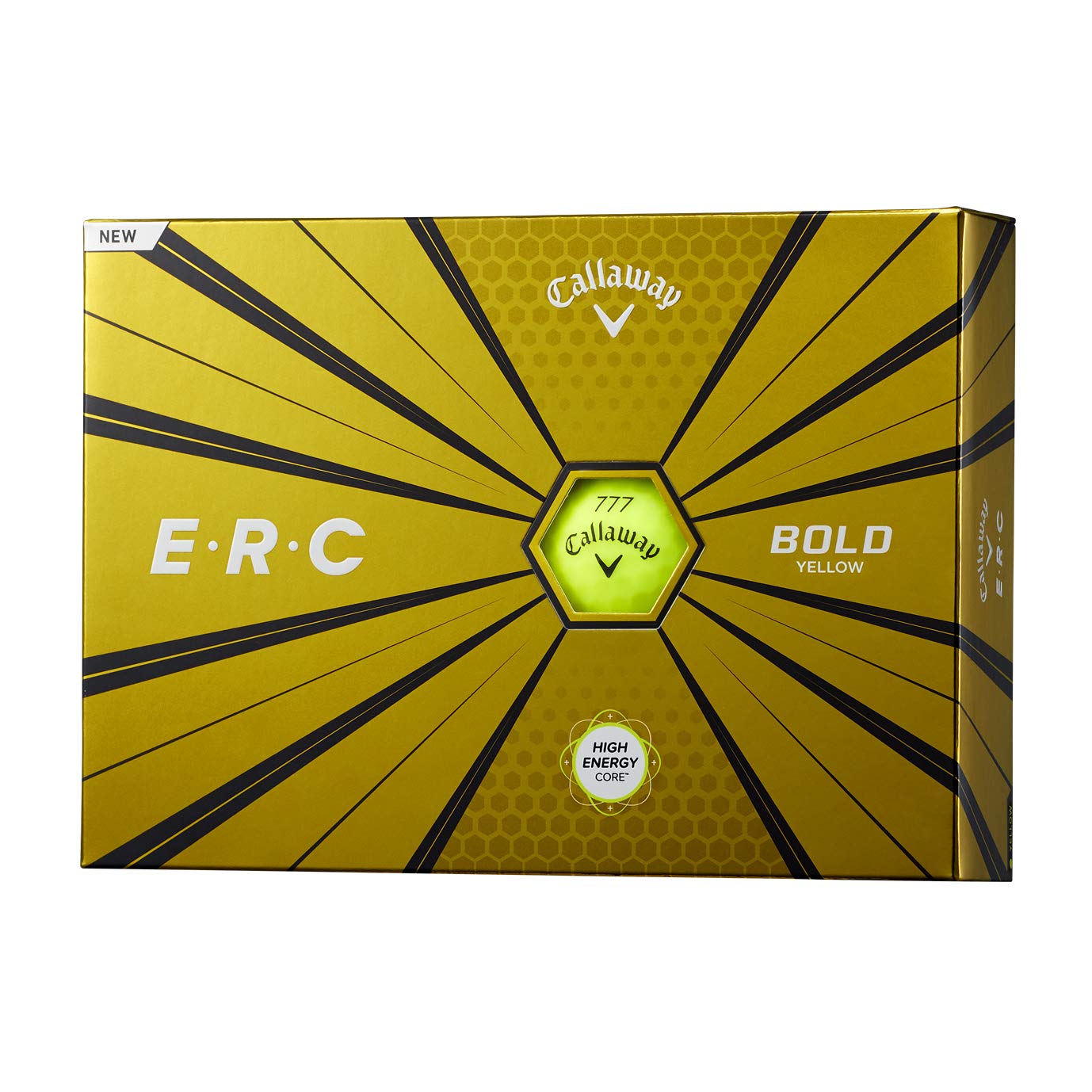 

Callaway Golf Ball ERC Ball Bold Yellow 2019 Model 1 Dozen 12 Pieces