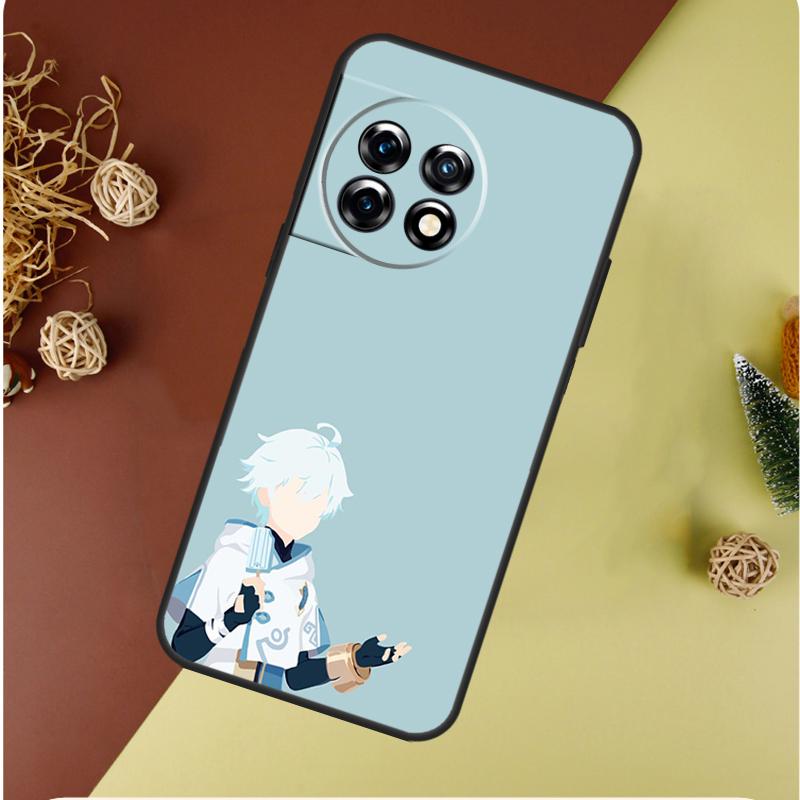 

Chongyun Genshin Impact For OnePlus 13 13R 12 12R 11 9 10 Pro 8T 9RT 10T 10R N20 N30 Nord CE 2 3 4 Lite Phone Case For OnePlus 13R