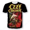 Rock Band T Shirt Ozzy Osbourne 3d Printed Tshirt Men Women Fashion T-shirt Hip Hop Tops Tees Graphic T-shirts Men Clothes Kids