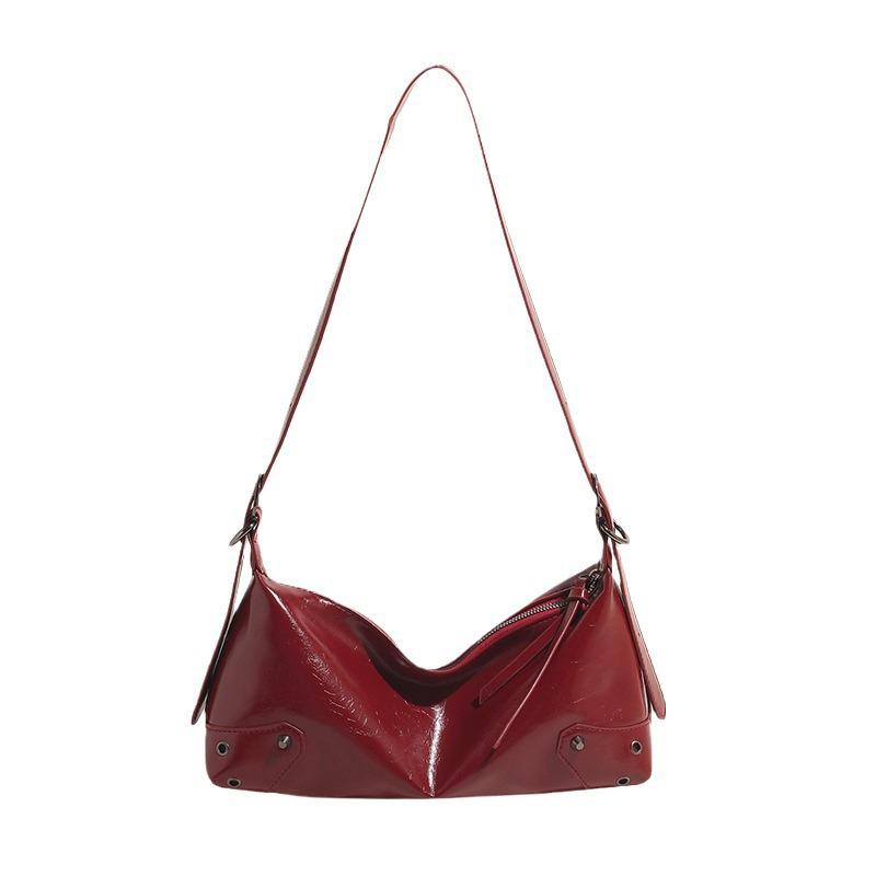 Geantă de damă versatilă, pătrată, din piele PU, feminină, cu un singur umăr, geantă crossbody, casual, retro, nouă