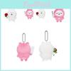 Bear Joke Plush Toy Anime Peripheral Cute Cartoon Keychain Backpack Pendant