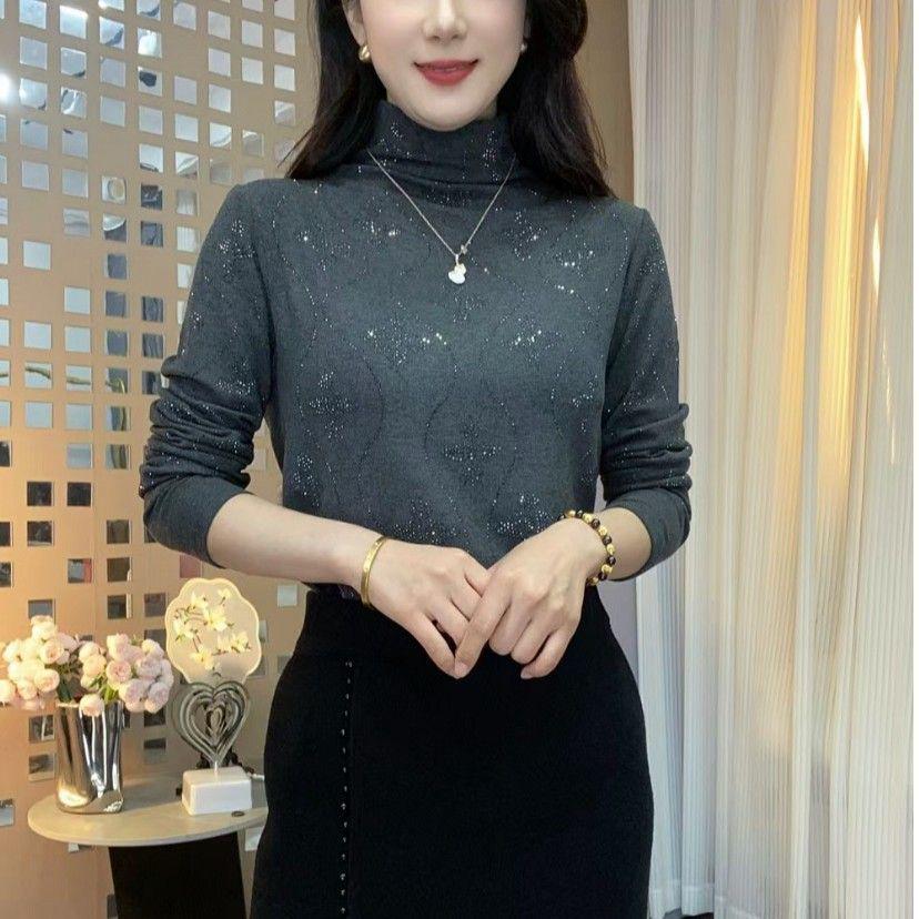 280g Corduroy Velvet: 2025 Autumn/Winter Slimming Age-Reducing Feminine Double-Sided Brushed Velvet 4XL серый