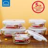 Heat-Resistant Glass Food Storage Container Set