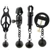 Heavy Hardware Butterfly Black Nipple Clamp Crab Butterfly Correction Physiotherapy Nipple Clamp Mei Mei Clip Abuse Milk Metal Nipple Clamp Nipple