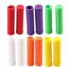 Colorful Soft Rubber Bike Grips Non-Slip Bicycle Handlebar Covers For Mountain/Road Bikes Comfortable Cycling Accessories