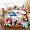 Yamada-kun And The Seven Witches Bedding Set Cartoon Anime Adult Kid Bedroom Duvet Cover Sets 3D Kawaii Girls